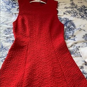 Zara red dress